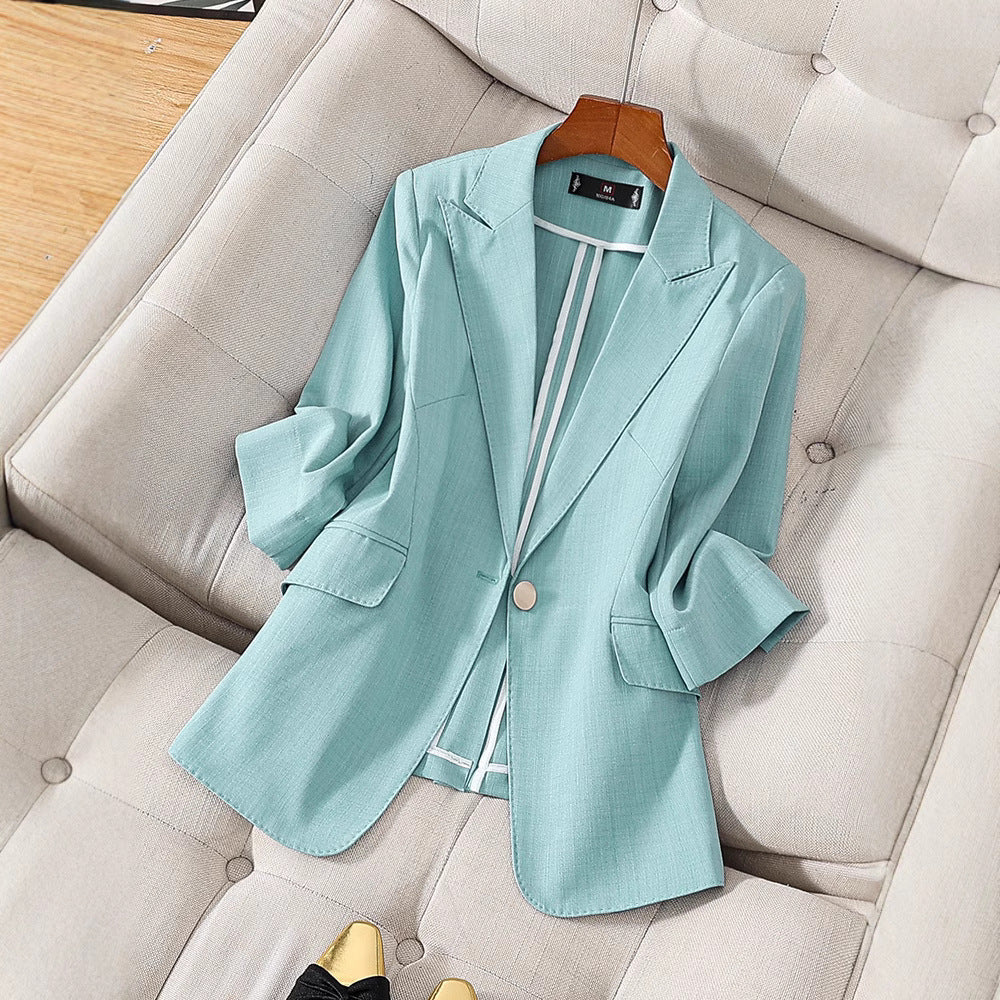 Dames Blazer Chic Elegante Modieus