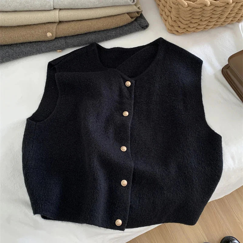 Mouwloos Vest Elegant Zomerjurk