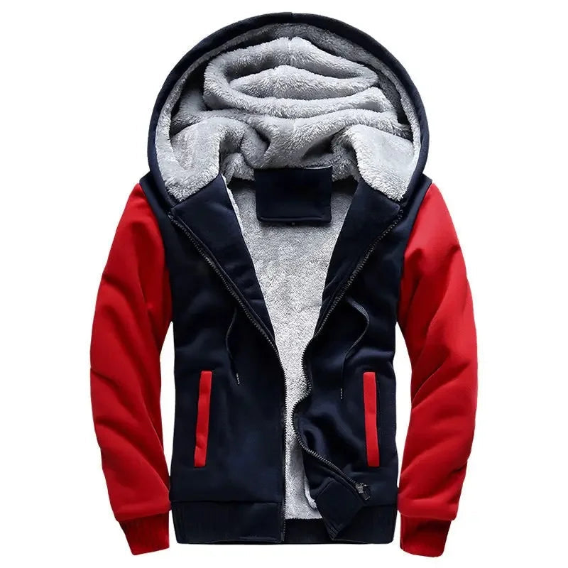 Functionele Jas met Kap en Fleece Voering