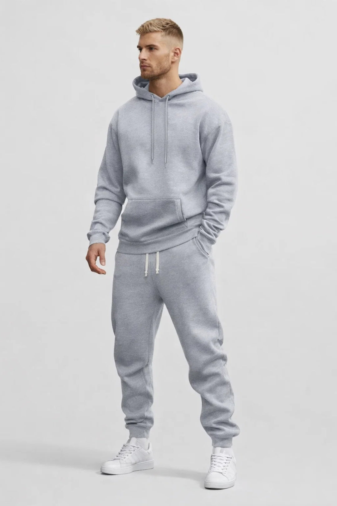 Heren Trainingspak Met Capuchon Comfortabel en Warm