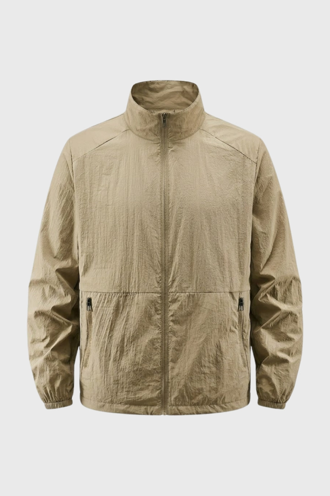 Heren Windbreaker Lichtgewicht Waterdicht met Rits