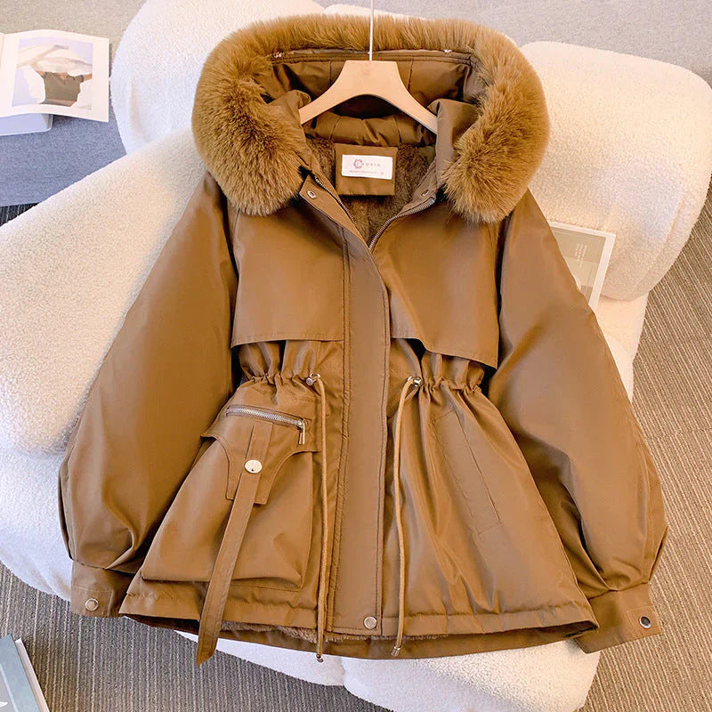 Dames Winterjas Elegante Lange Coat
