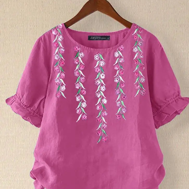Vrouwelijke Casual Blouses Zomer Mode