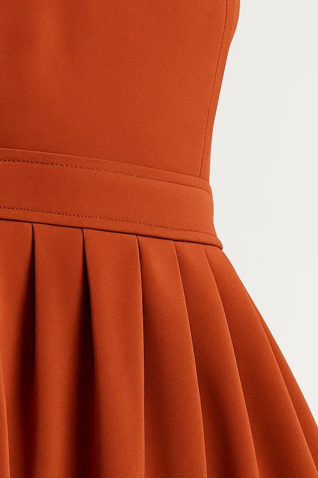 Midi Jurk Dames A-Lijn Mouwloos Elegant Zomerjurk