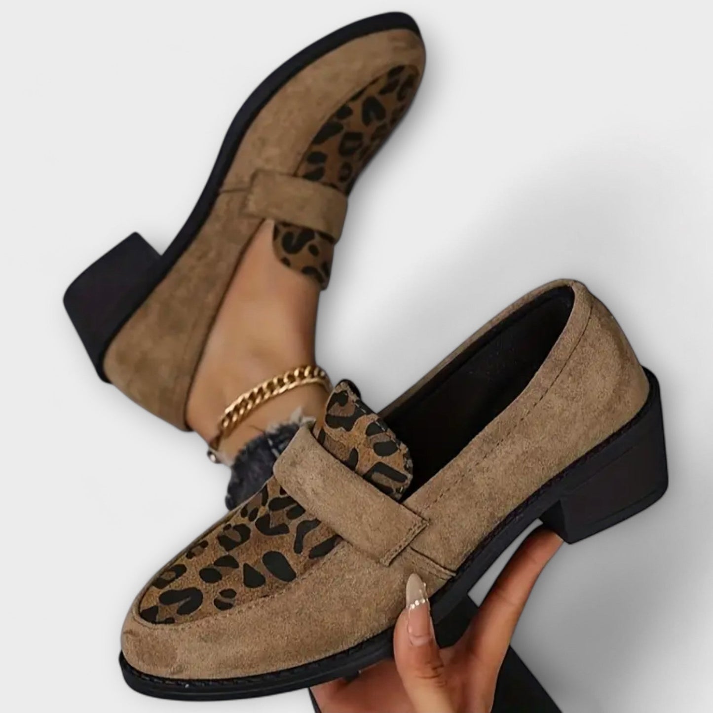 Dames Elegante Schoenen Luipaardprint