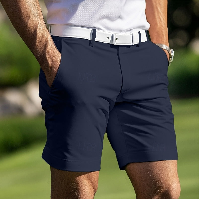 Heren Shorts Korte Broek Slim Fit Elastisch voor Zomer