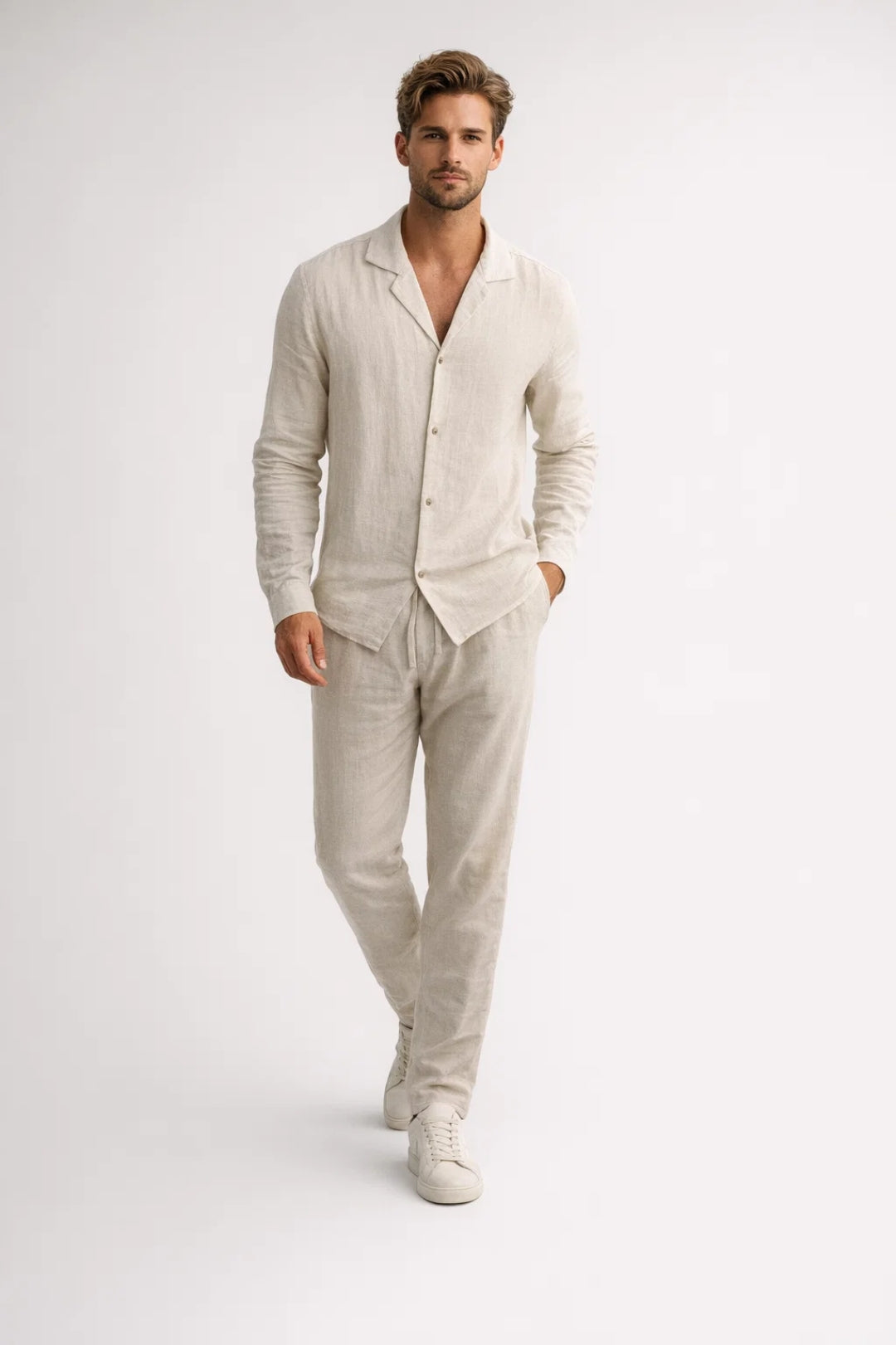 Heren broek set Casual Comfortabele Zomercollectie