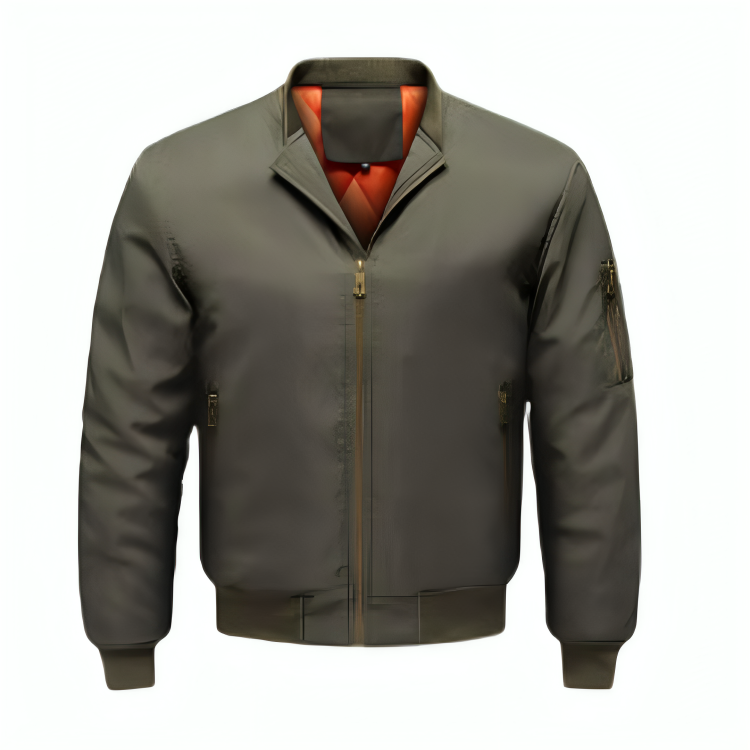 Bomberjack Leer Mannen Stijlvol Klassiek Design