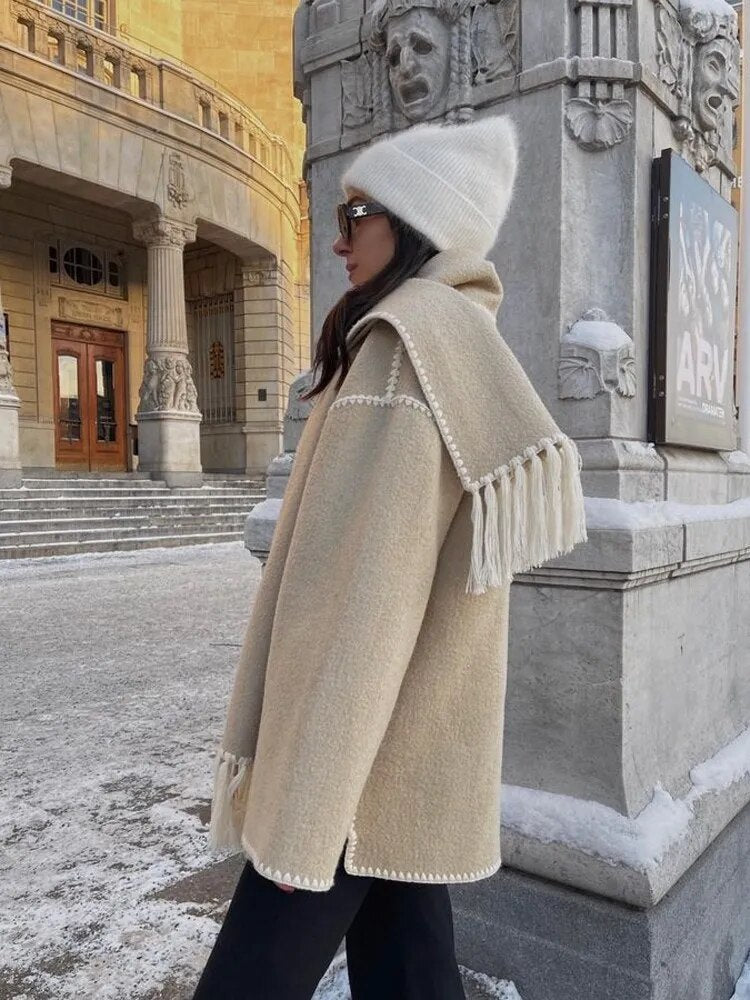 Dames jas Warm en Elegante