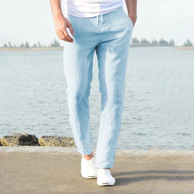 Luchtige Linnen Zomerbroek voor Heren MILO
