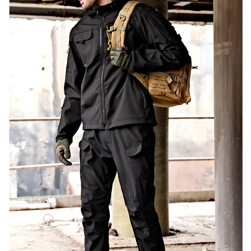 Softshell Outdoor Jas Set Heren Wind- & Waterdicht