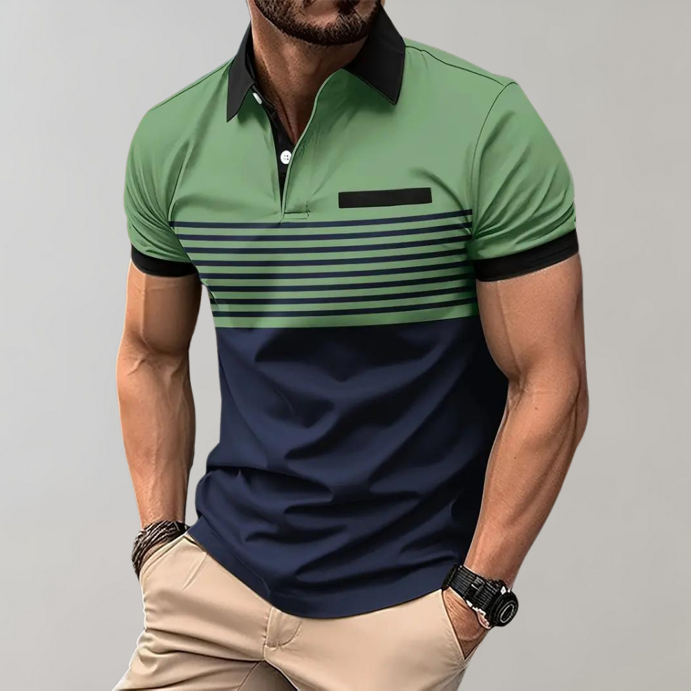 Heren Poloshirt Zomer Modern Zachte Kwaliteit