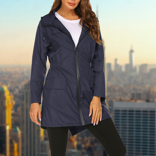Dames Regenjas Waterdicht Winddicht Outdoor