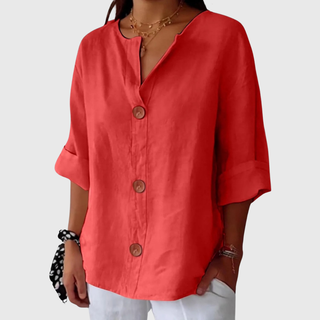 Dames Blouse Lichtgewicht Elegant Model