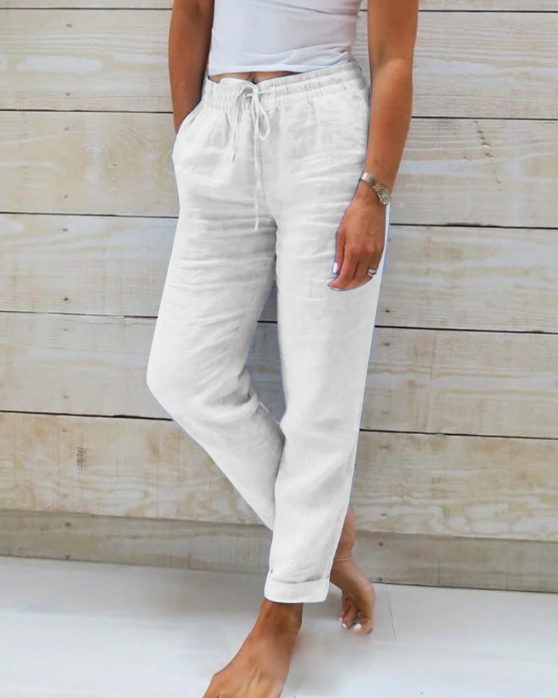 Lichte Elastische Broek voor Vrouw