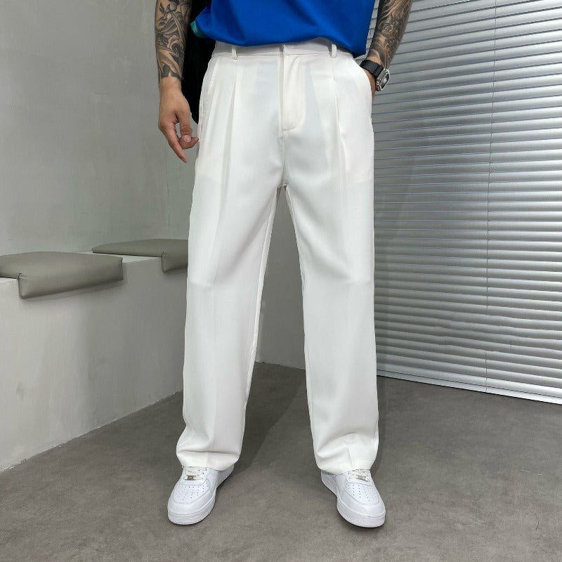 Heren Broek Comfortabel Elegant Casual Model