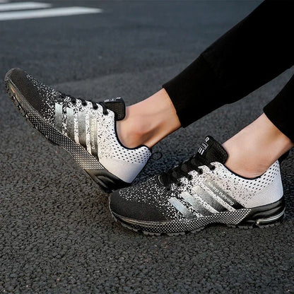 Heren Hardloopschoenen Comfortabel voor Running en Fitness