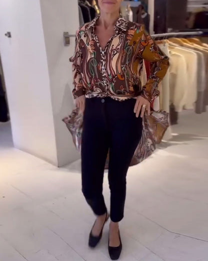 Vrouwelijke Overshirt Lange Mouw