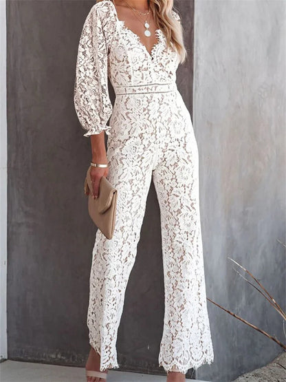Bloemen Jumpsuit Vrouwelijk Zomerjurk