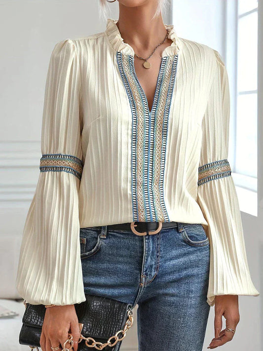 Dames Top Lange Mouwen Zomer Jurk Model - StudioMarella