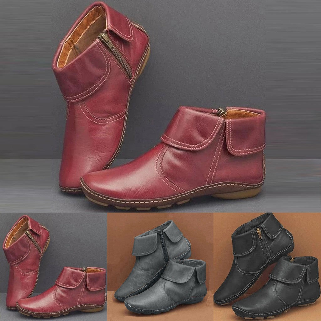 Unisex Stivaletti Comfortabel Leer - StudioMarella