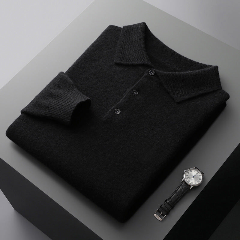 Heren Polo Shirt Klassiek Wit van Vincenzo