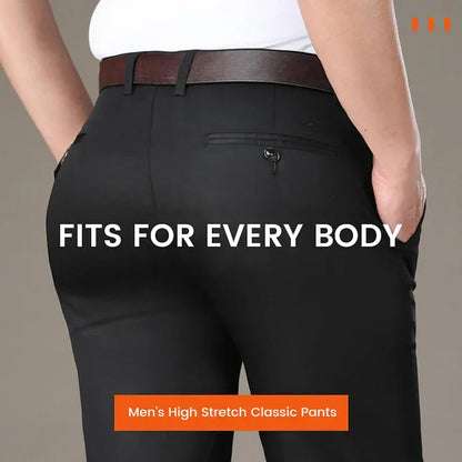 Elastische Herenbroek Stretch Pantalons Ralf