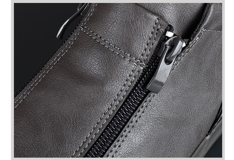 Leren Heren Schoenen Elegante Comfortabele Zool