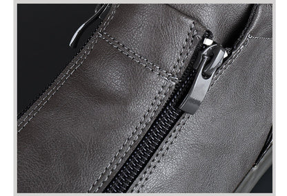 Leren Heren Schoenen Elegante Comfortabele Zool
