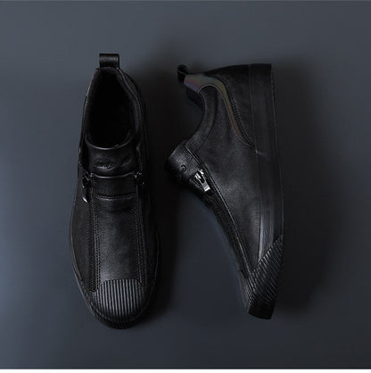 Leren Heren Schoenen Elegante Comfortabele Zool