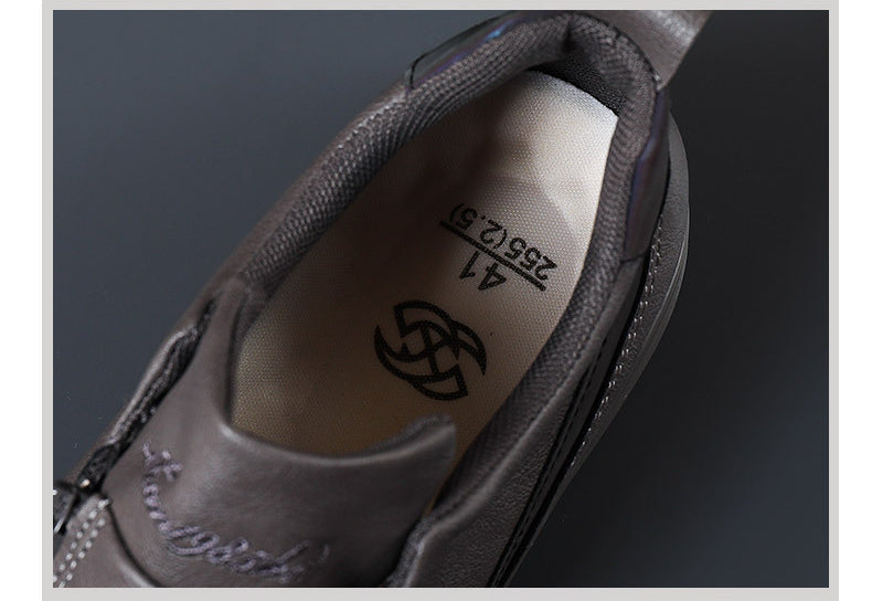 Leren Heren Schoenen Elegante Comfortabele Zool