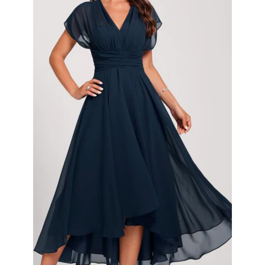 Midi Jurk Formeel Elegante Avondkleding - StudioMarella