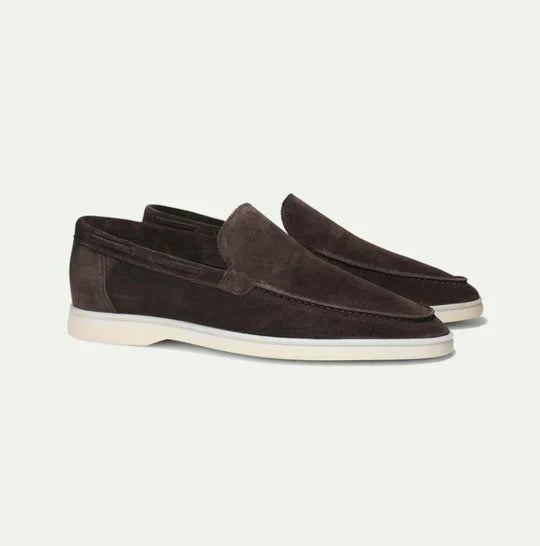 Mannen Loafers Leer Klassiek Comfortabel Design