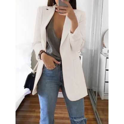 Slimfit Blazer Modern Stijlvol Designer Jacket