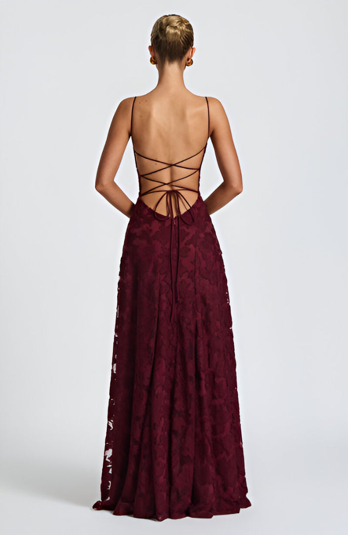 Francisa Galajurk Lange Kant Corset Jurk