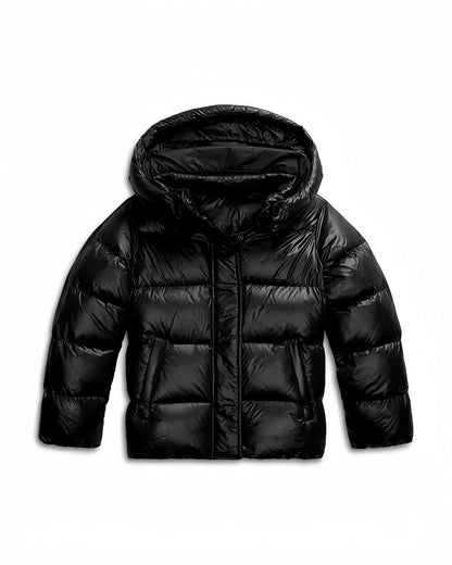 Dames Winterjas Gevoerd Pufferjas Warm en Slimfit
