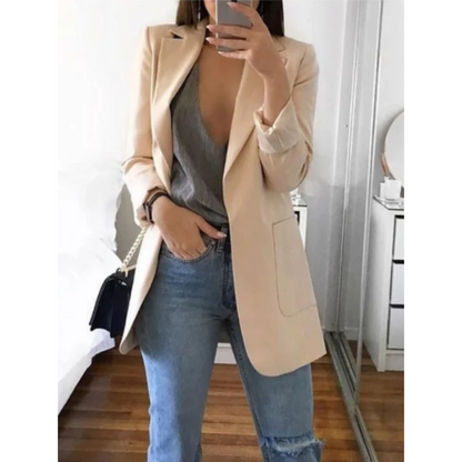 Slimfit Blazer Modern Stijlvol Designer Jacket