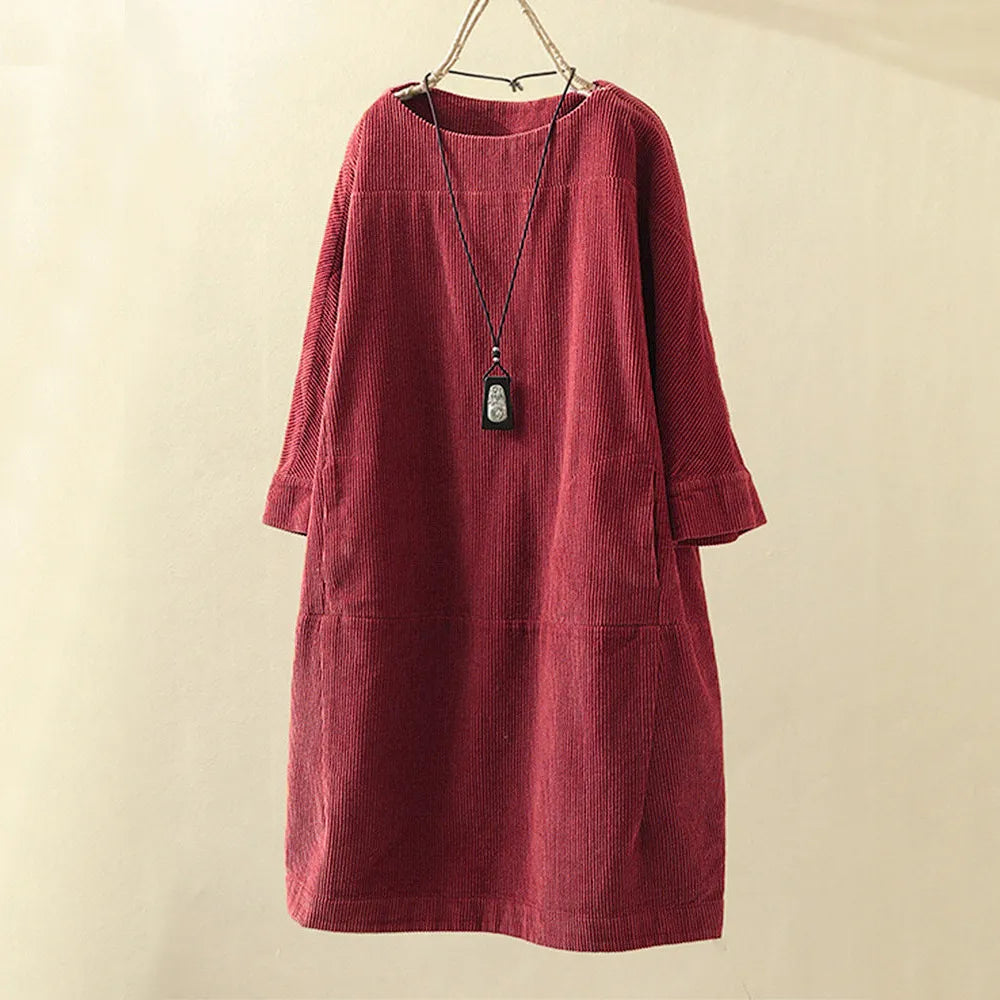 Retro Jurk Elegant Tijdloos voor Vrouw