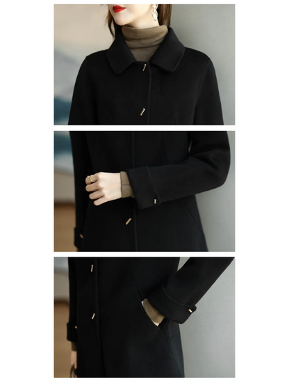 Dames Trenchcoat Klassiek Petit Model Herfst Winter