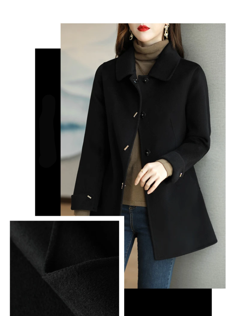 Dames Trenchcoat Klassiek Petit Model Herfst Winter