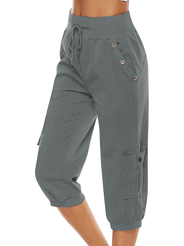 Dames Joggingbroek Elastisch Met Zakken Comfortabele Pasvorm - StudioMarella