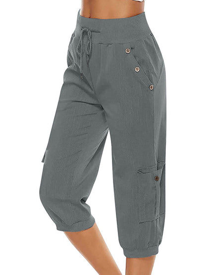 Dames Joggingbroek Elastisch Met Zakken Comfortabele Pasvorm - StudioMarella