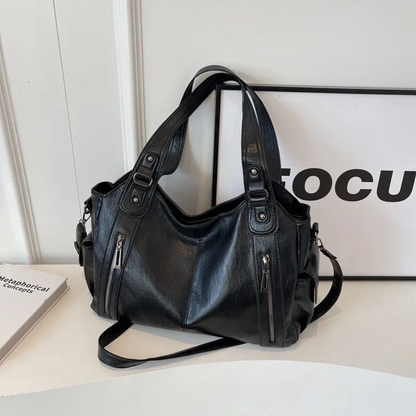 Schoudertas Reid Leren Shoulder Bag