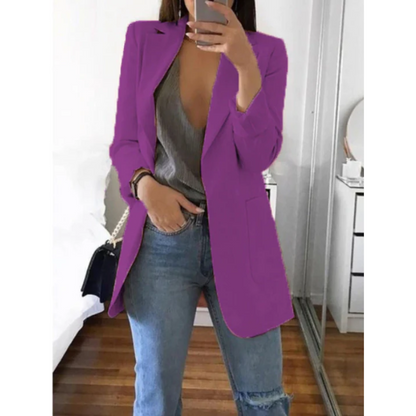 Slimfit Blazer Modern Stijlvol Designer Jacket