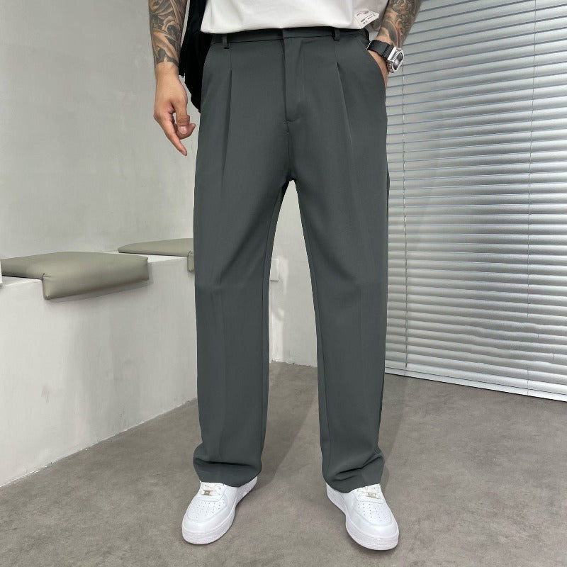 Heren Broek Comfortabel Elegant Casual Model