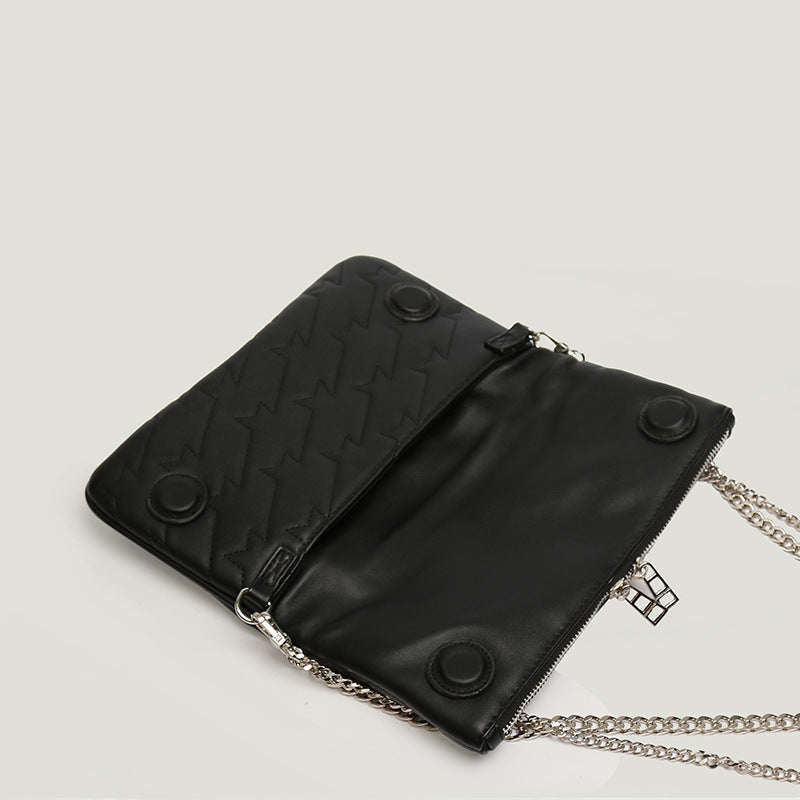 Dames Crossbody Tas met Vleugel Emblem en Sterren Patroon