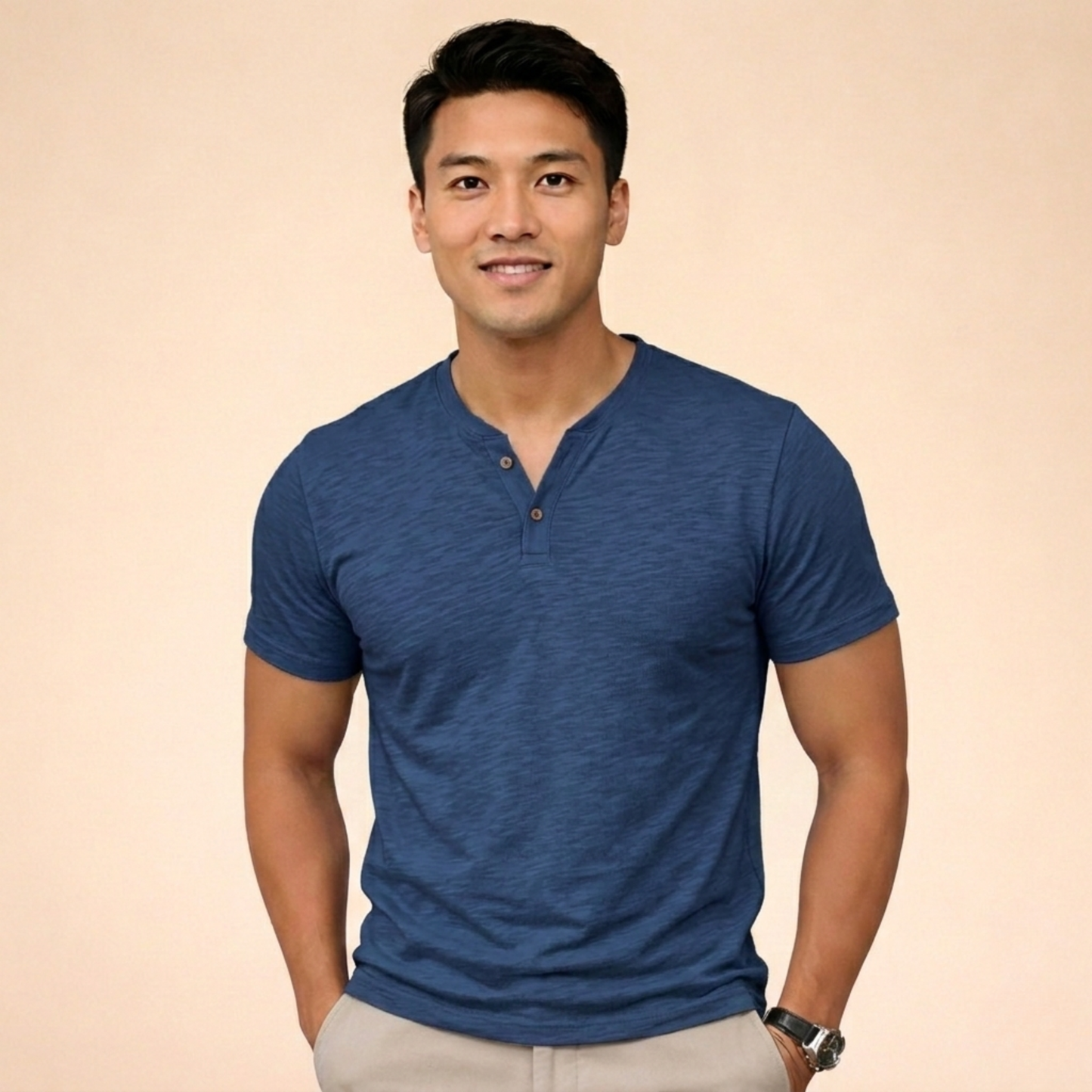 Poloshirt Mannen Ademend en Elegant van Lucas