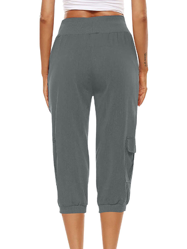Dames Joggingbroek Elastisch Met Zakken Comfortabele Pasvorm