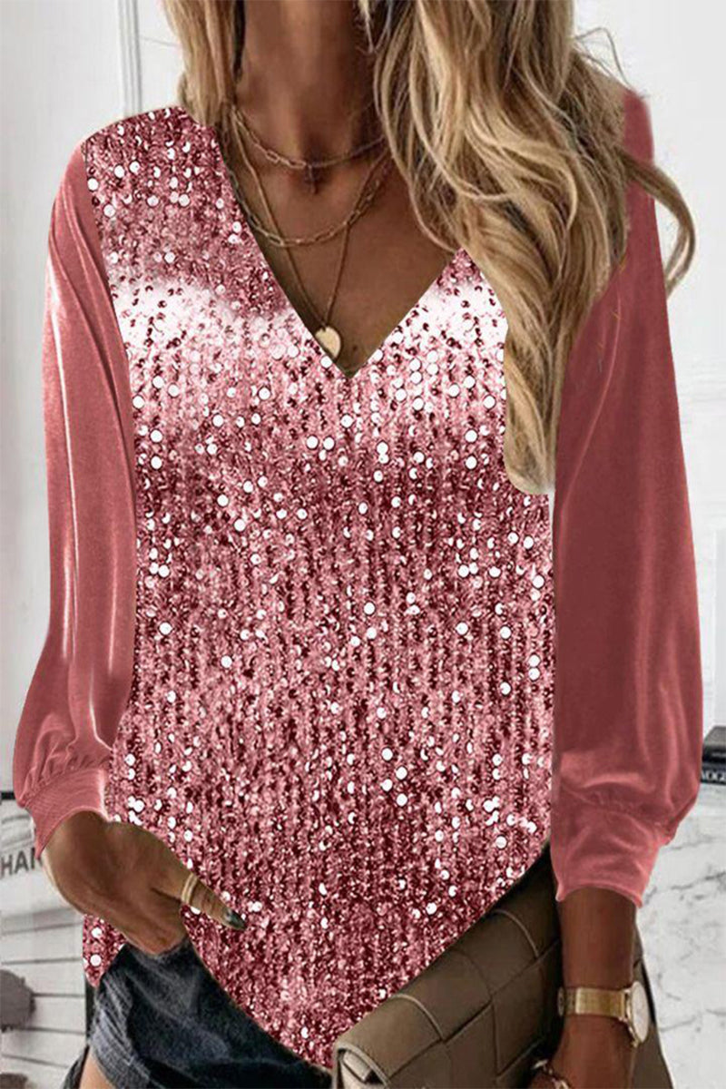 Glitter Blouse Eenvoudig Ontwerp - StudioMarella
