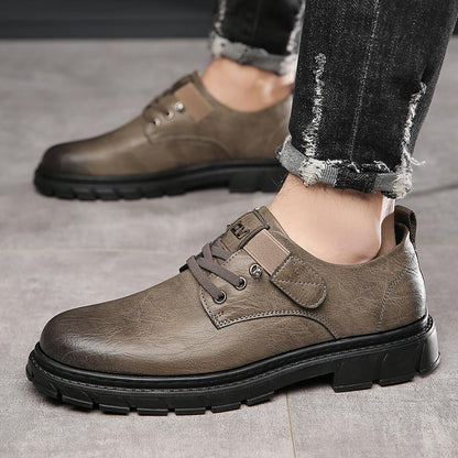 Leren Heren Schoenen Comfortabel Stijlvol Cargo Model - StudioMarella